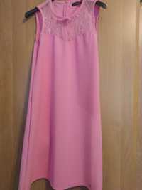 Sukienka różowa, rozmiar XXS Mohito