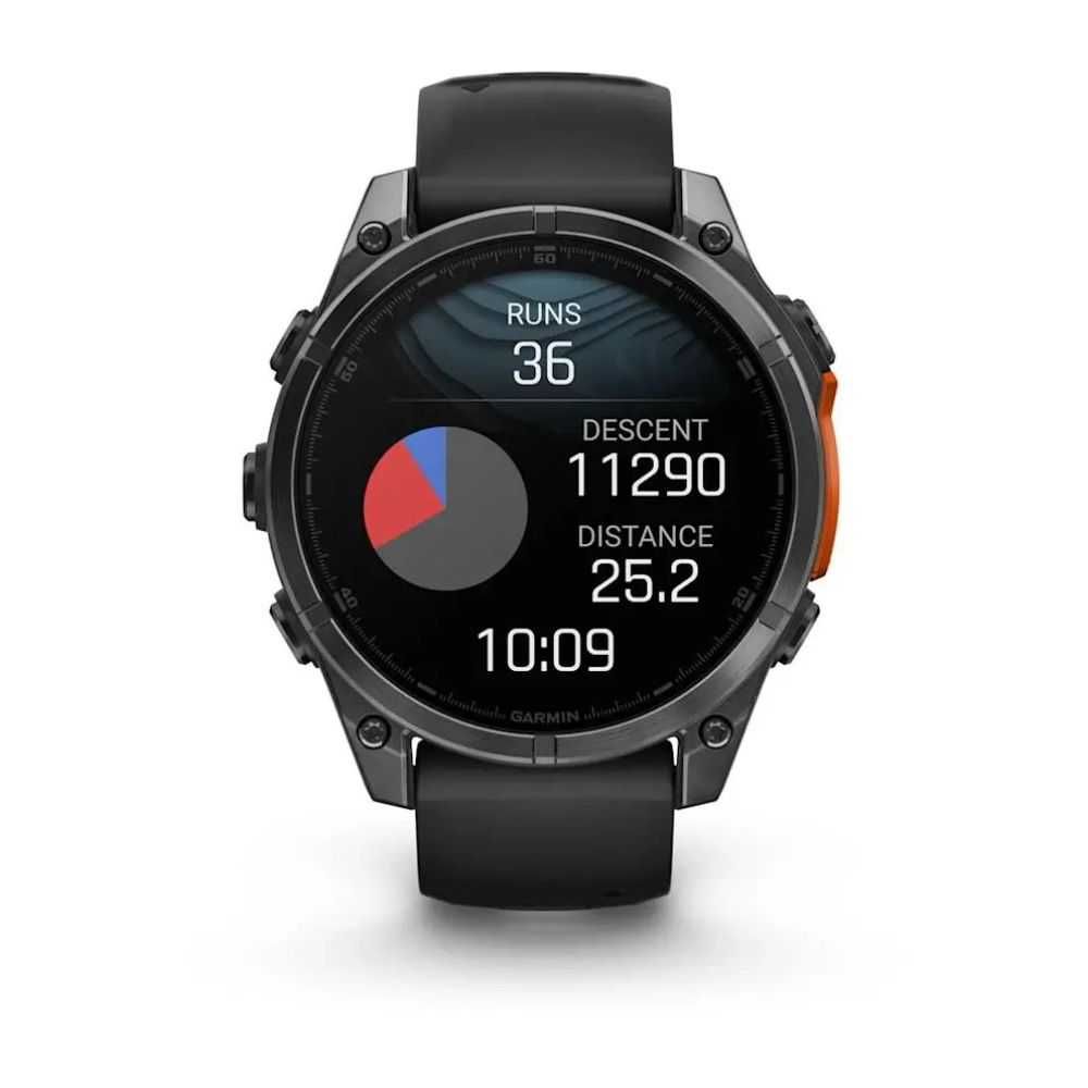 Смарт-годинник Garmin Fenix 8 47mm AMOLED Slate Gray (010-02904-00)
