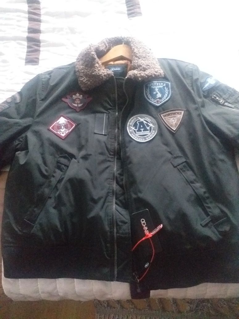 Kurtka męska pilotka firmy ochnik xxl nowa