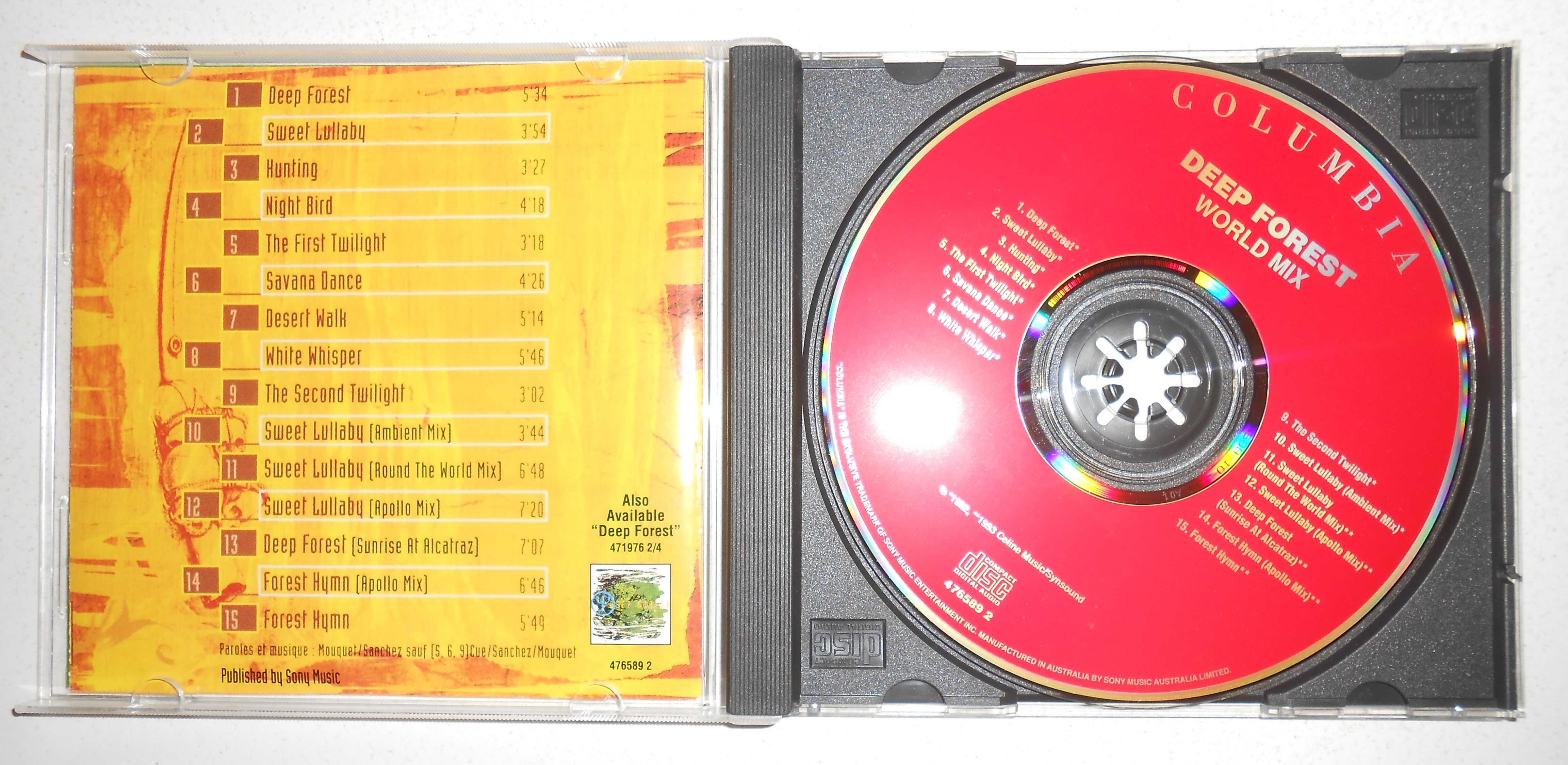 Фирменный CD-диск Deep Forest - electronic, new-age, ambient