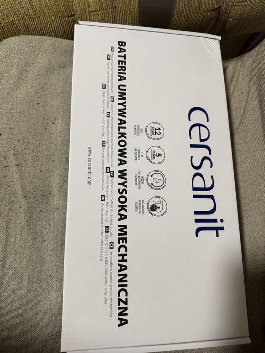 Cersanit VIRGO Zesataw bateria prysznicowa orwz bateria do umywalki