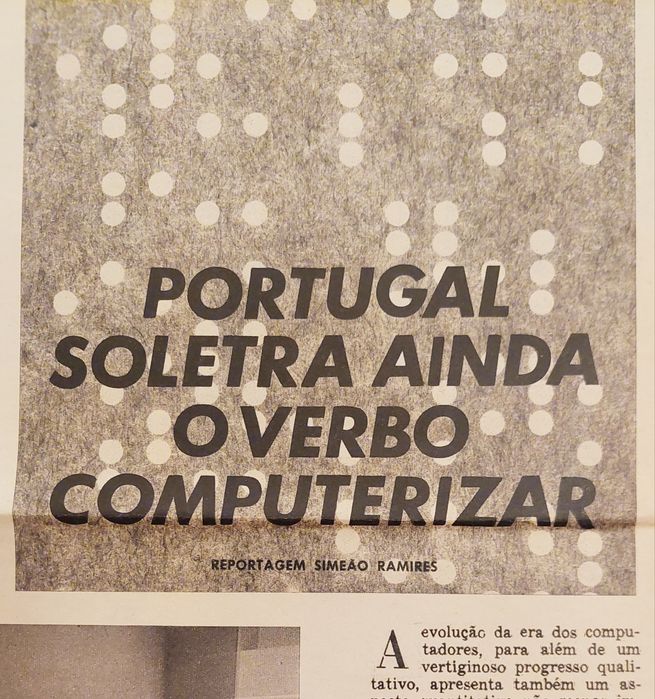 Portugal e o Computador em 1969