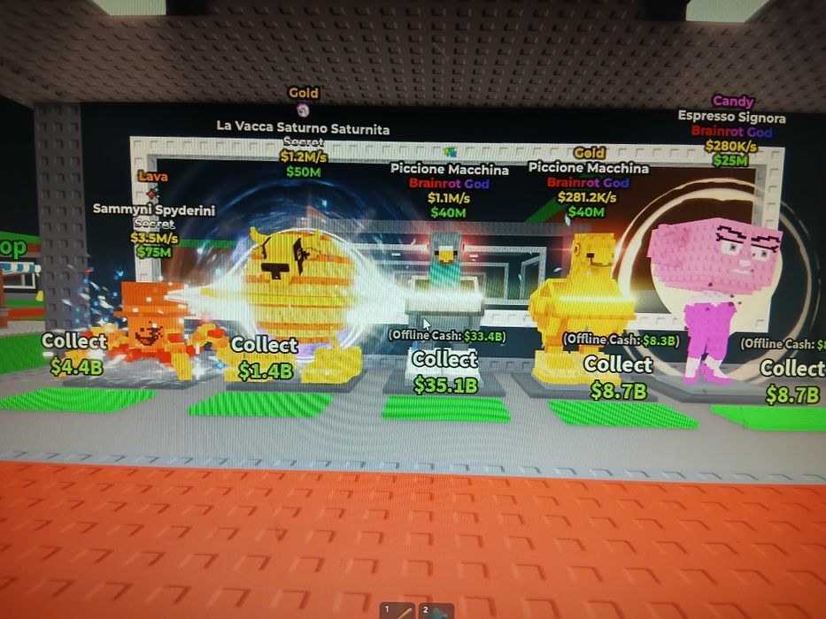 Брейнроты в игре Укради Брейнрот(Steal a Brainrot) поштучно, комплект