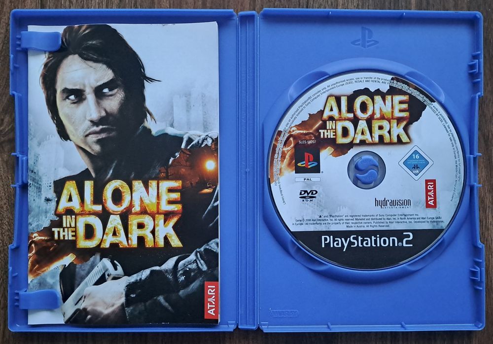 Jogo consola Sony Playstation 2 PS2 Alone In The Dark