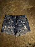 Джинсовые шорты Bershka