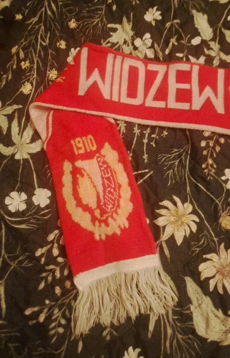 Widzew Łódź RTS szal z lat 90 szalik unikat