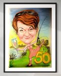 Portret karykatura podziękowanie świadek rocznica  Opole wysyłka 24
