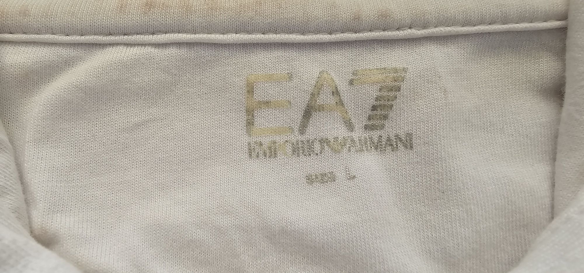 EA7 Emporio Armani bluza męska z kapturem rozmiar S/M wymiary na foto