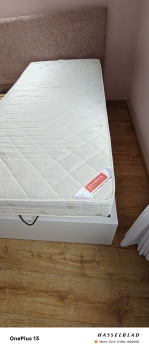 Łóżko tapicerowane 190x209x40 kompletne