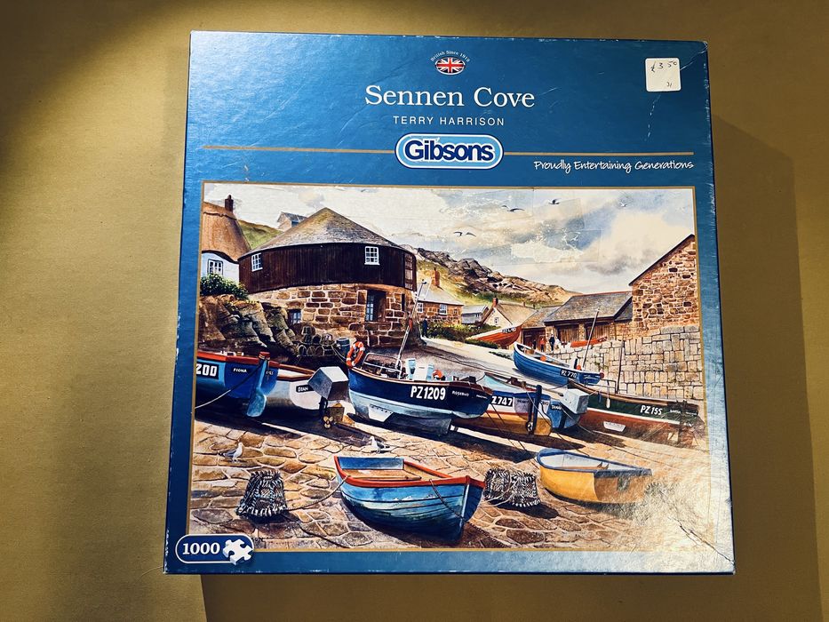 Puzzle 1000 Gibsons Terry Harrison kompletne