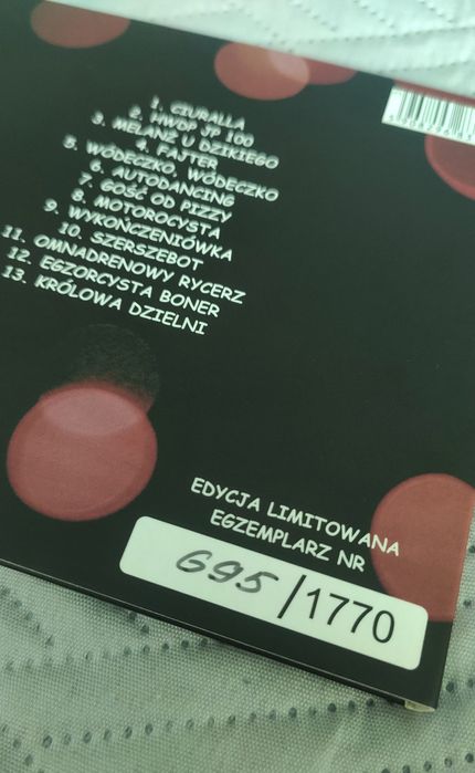 Płyta z autografem Cjalis - Ciuralla edycja limitowana