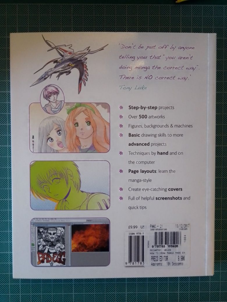 Livro How to Draw Manga Made Easy, Flame Tree Publishing