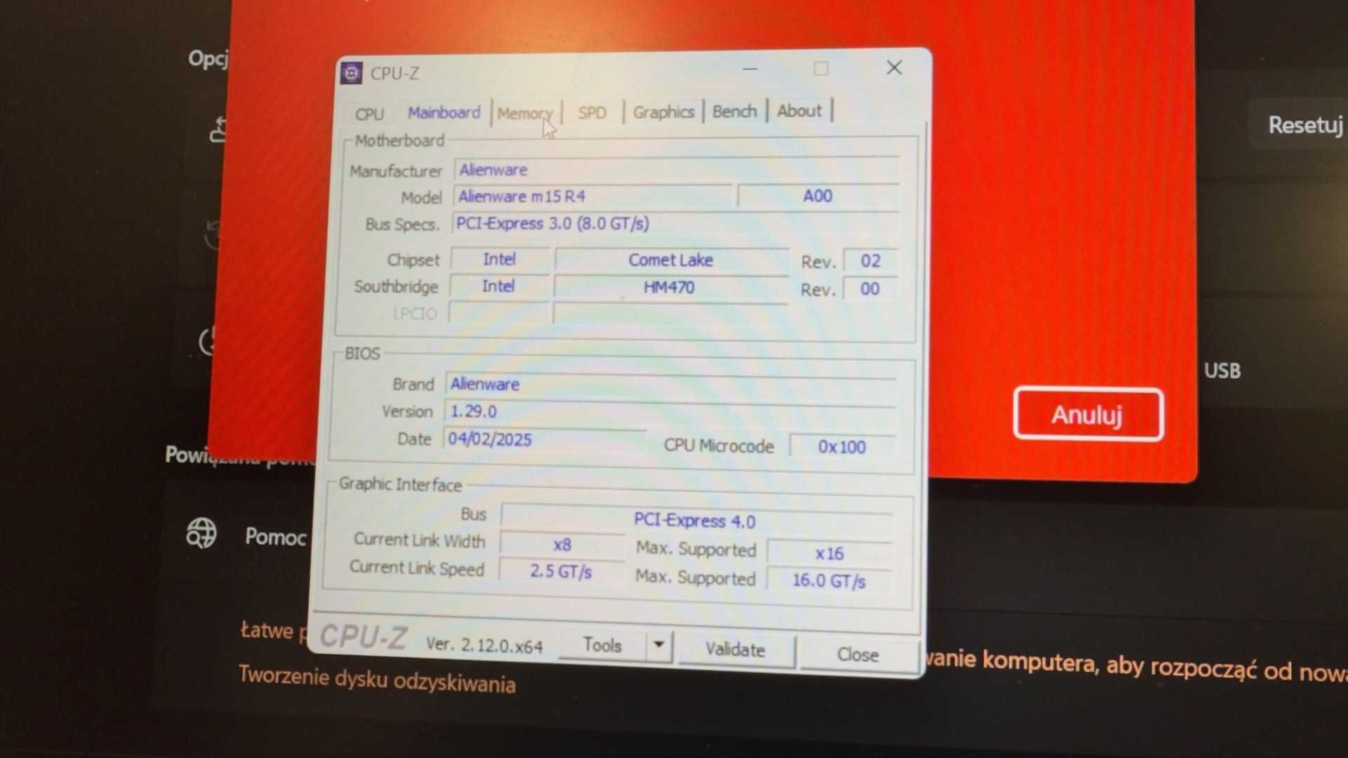Dell Alienware m15r4 super stan rtx , bogata konfiguracja i9
