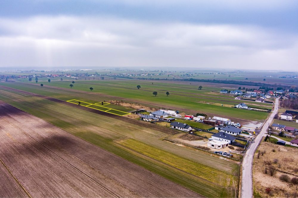 Działka budowlana Longinówka ul. Moryca Piotrków Tryb.1033m2