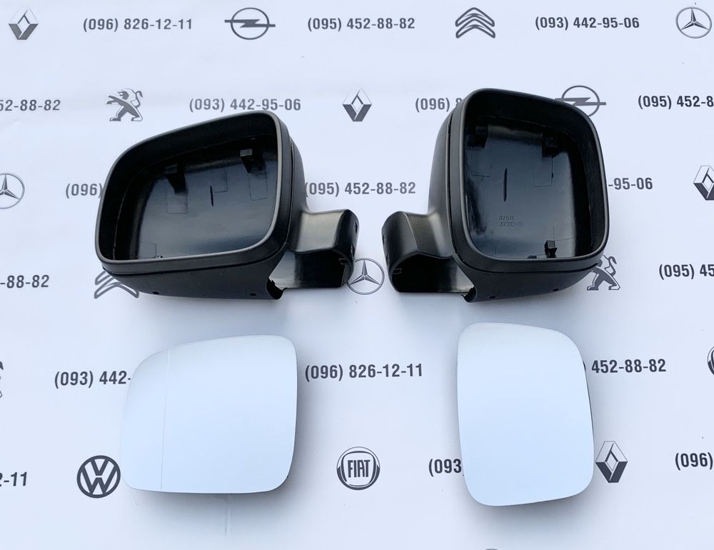 Накладка дзеркало обод кришка VW T5 T6 Caddy корпус дзеркала Т5 Т6