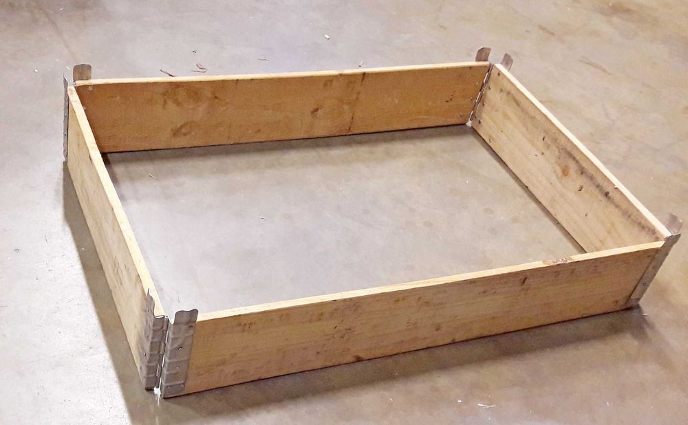 GRZĄDKI NADSTAWKI paletowe 120x80 drewniane grządka warzywniak