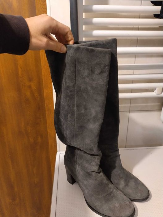 Kozaki zamszowe firmy Venezia