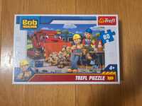 Trefl puzzle 60 elementów Bob budowniczy koparka