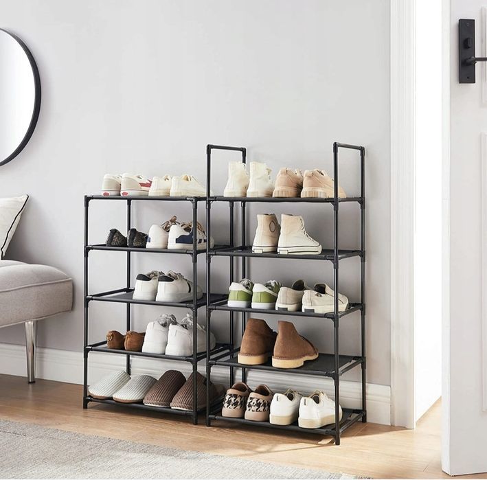 Nowy czarny stojak organizer na buty