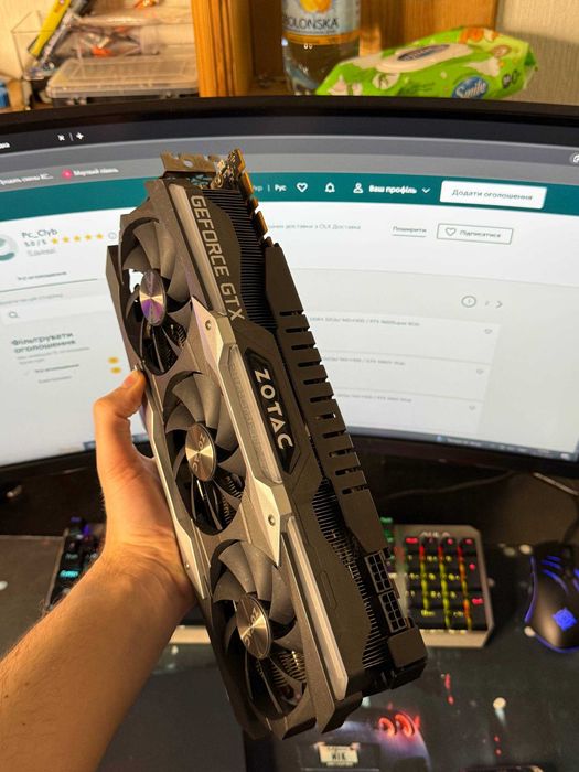 Протестована Ігрова Відеокарта NVIDIA GeForce GTX 1080 Ti 11Gb