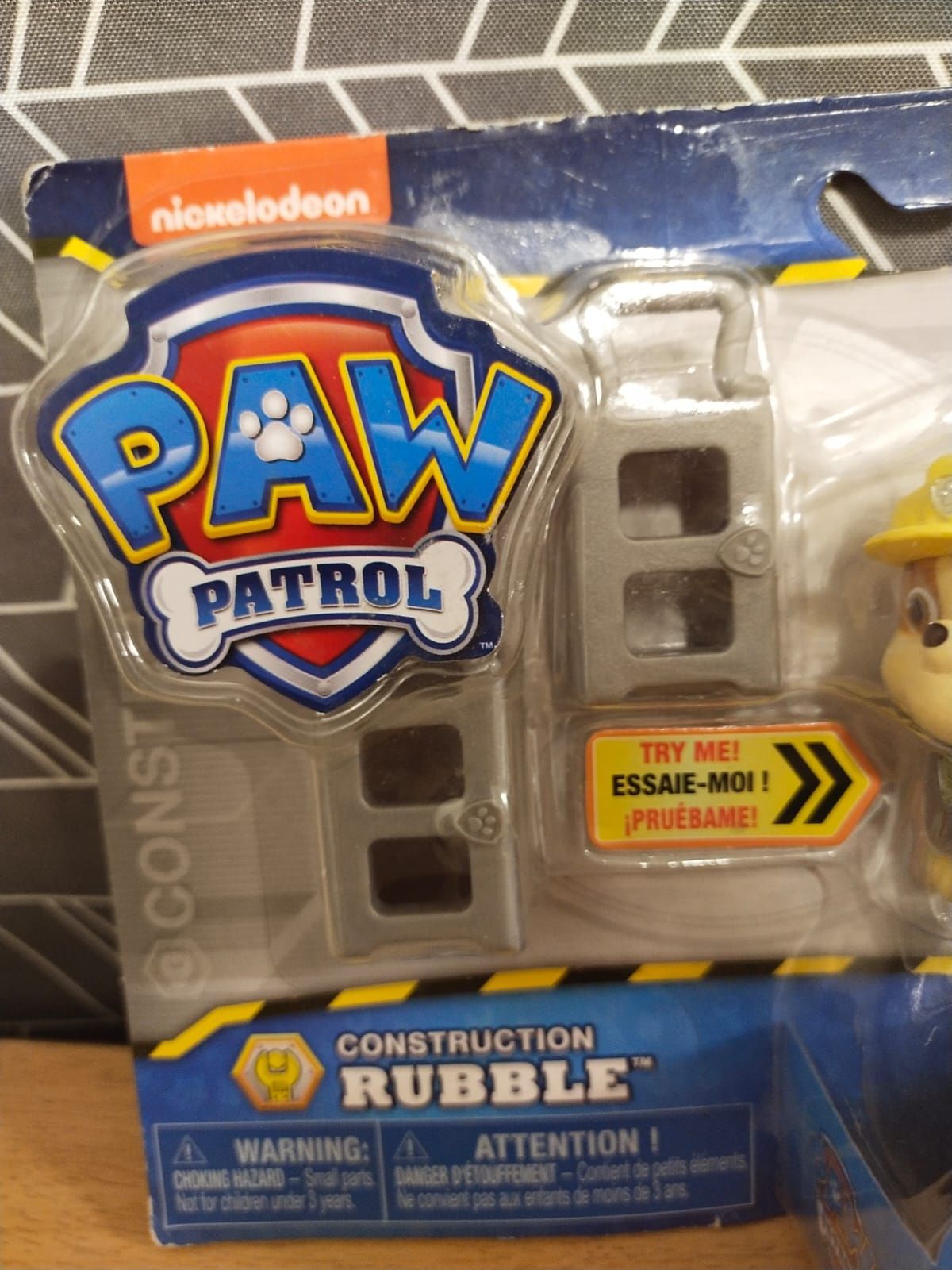 Psi patrol Rubble budowa