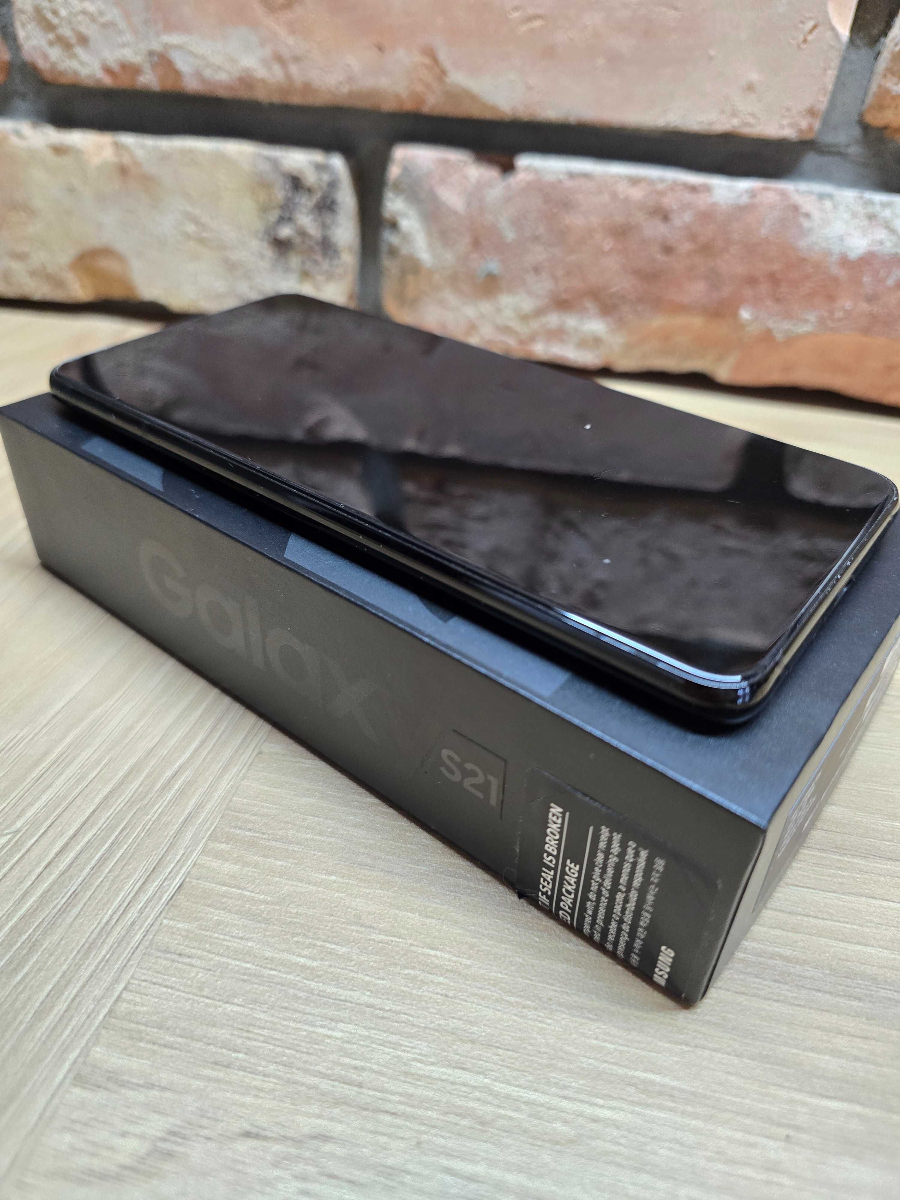Samsung Galaxy s21 plus, stan bardzo dobry, pokrowiec, folia ochronna