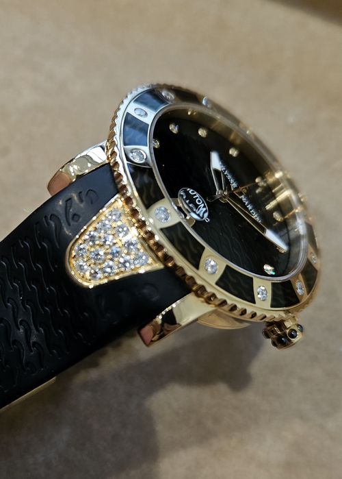 Ulysse Nardin Rose Gold Marine Diver Lady Rose Gold Diamonds