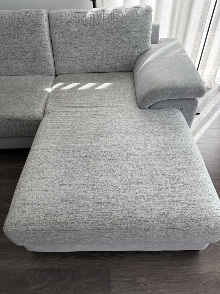 Vendo Sofá em tecido, com chaise long