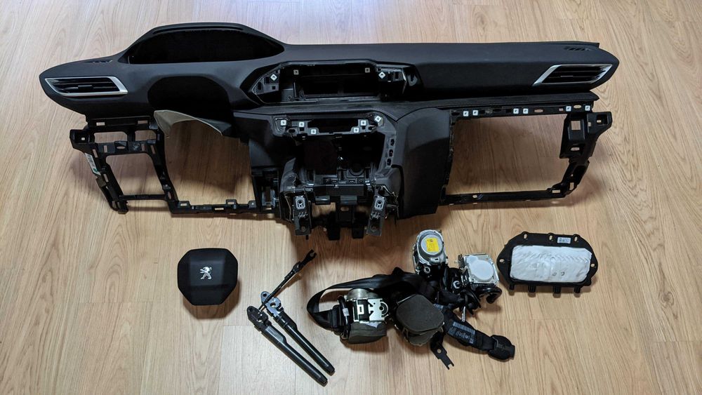 Conjunto Kit Airbags Tablier Peugeot 3008 2 de 2016/2024 Original