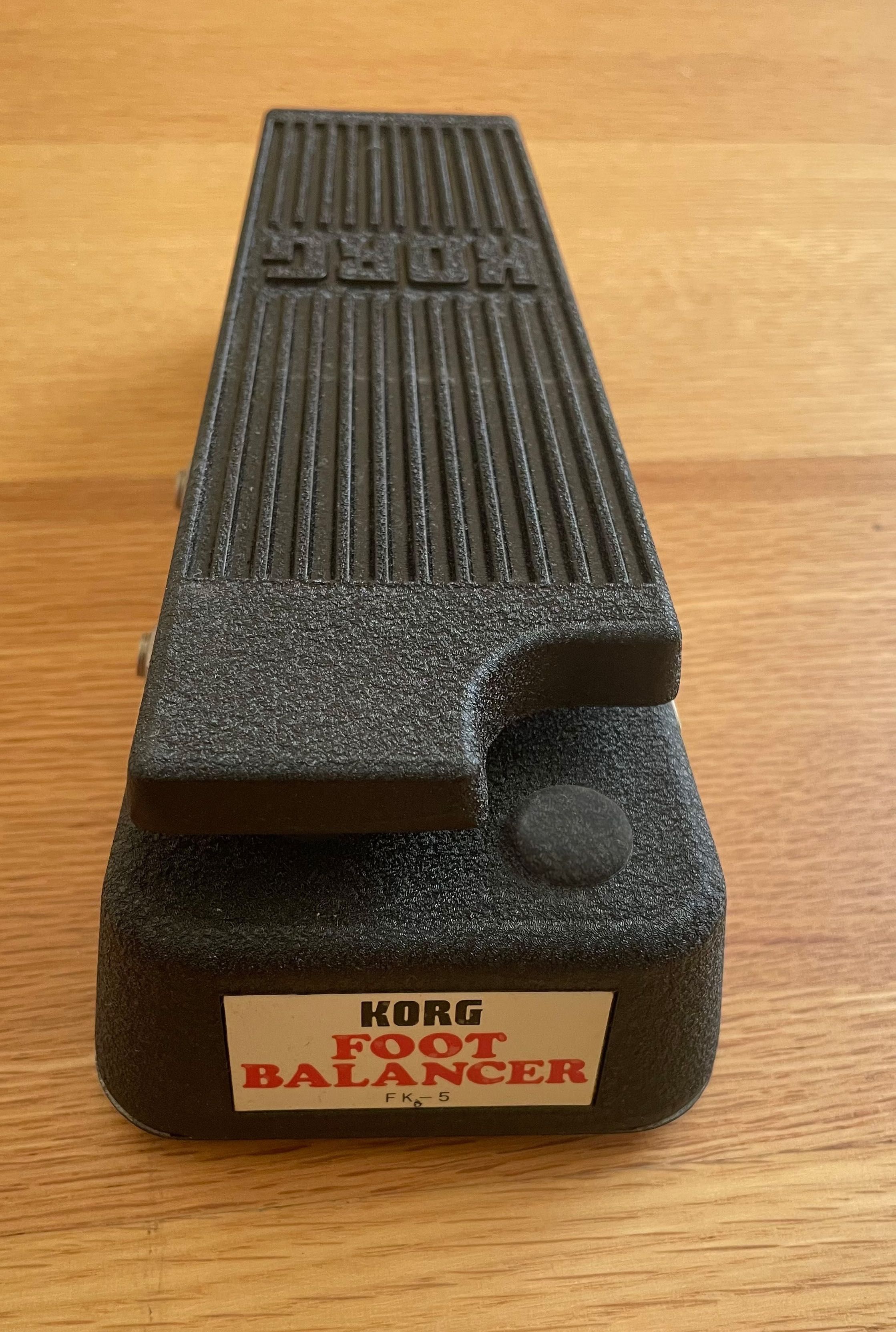 Korg FK-5 Foot controller (anos 80, pedal raro)