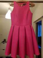 Sukienka emo 34 xs różowa wesele studniówka