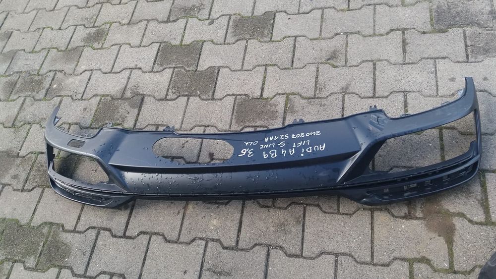 Dyfuzor zderzaka tylnego Audi A4 B8