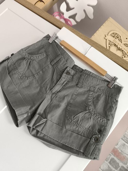 Szorty damskie cargo DenimCo rozmiar L 40 100% bawełna