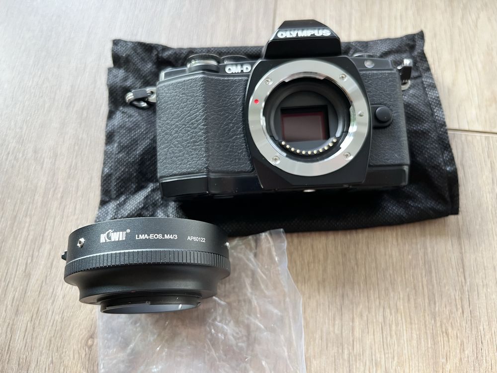 Aparat Olympus OM-D EM10 Body NOWY, Przebieg 84 wyzwoleń migawki