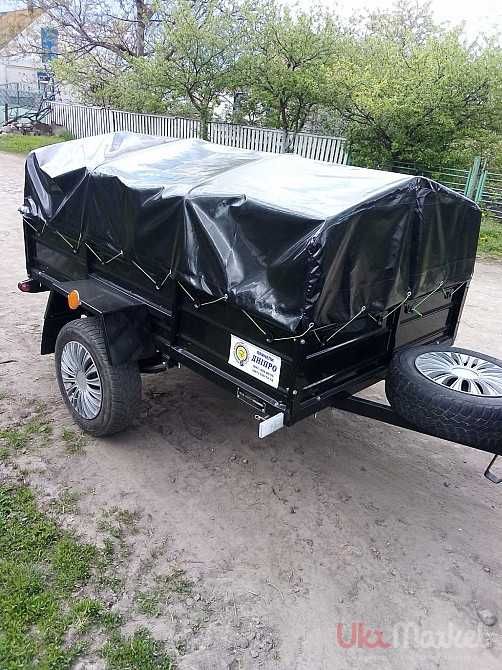 ‼️ ЯКІСТЬ ‼️ Тент Євро ПВХ на прицеп легковой АМС, Лев, Палич та інші