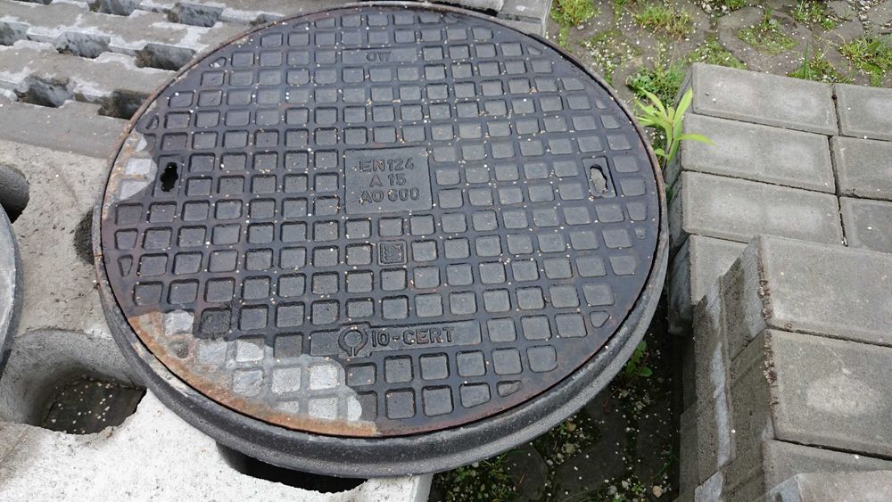 Kręgi betonowe fi 80, krąg, studnia, zbiornik na deszczówkę, pokrywy