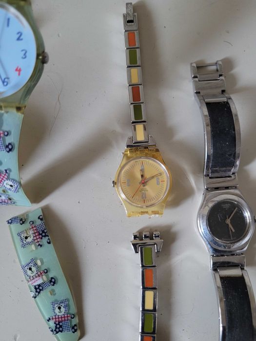 5 Relogios Swatch Originais
