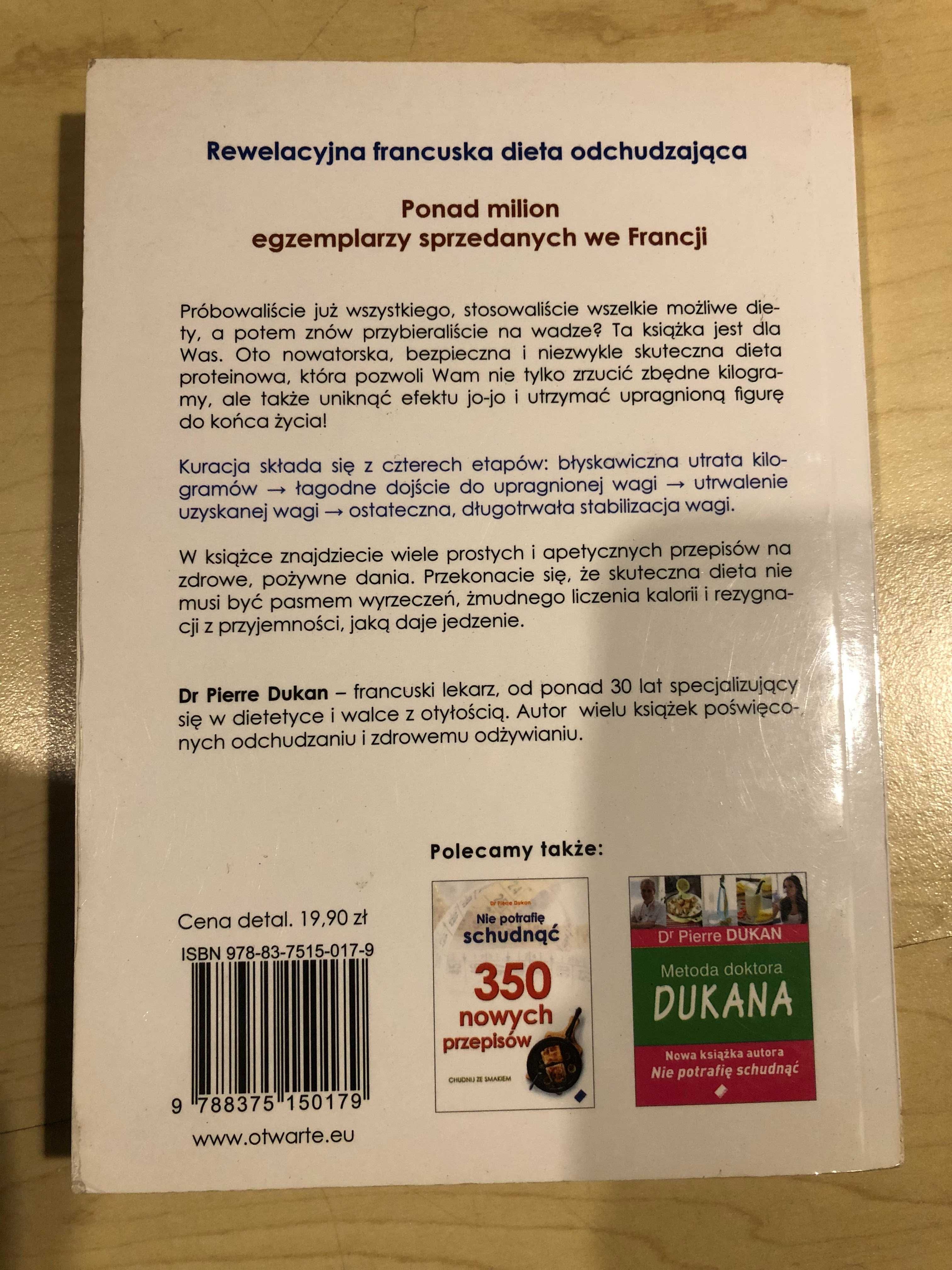 Książka "Nie potrafię schudnąć" dr Pierre Dukan