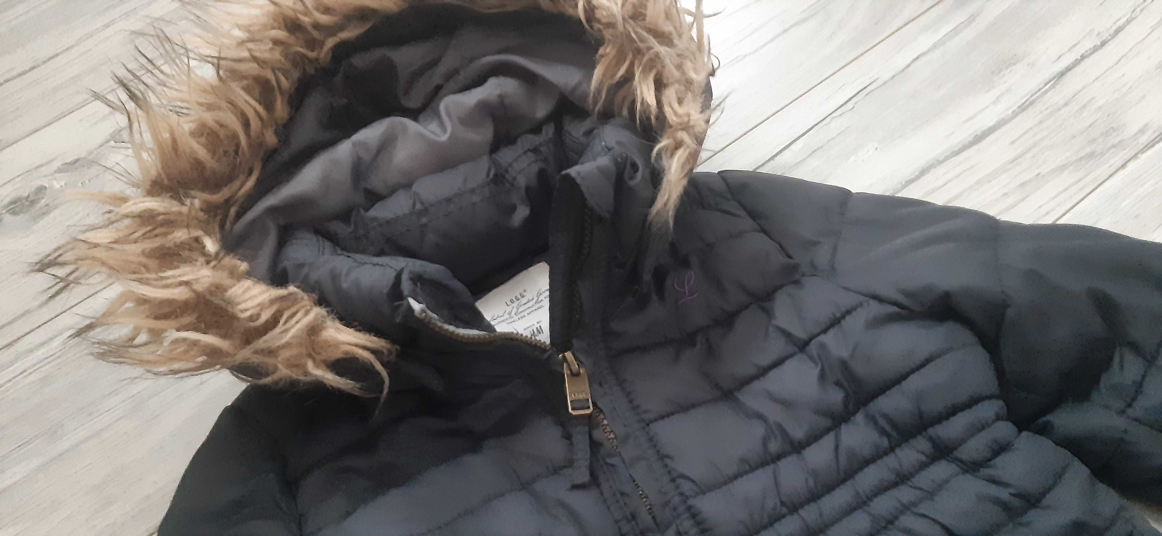 H&M płaszczyk rozm. 98 PARKA 3-4 latka