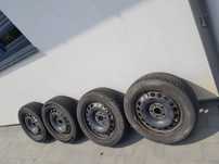 Felgi z oponami zimowymi 5×112 volkswagen 16 cali