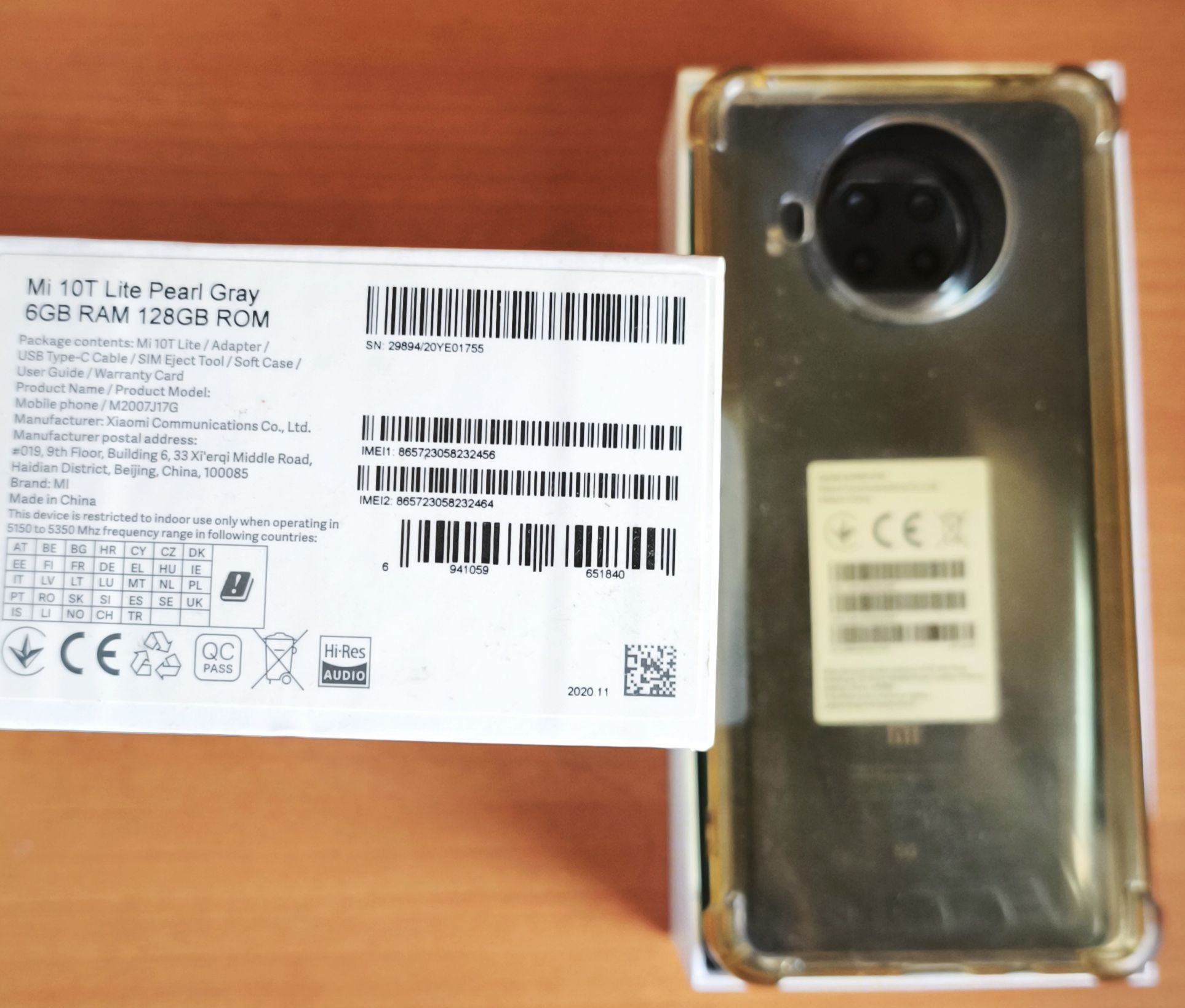 Xiaomi 10T Lite 5G 128 GB