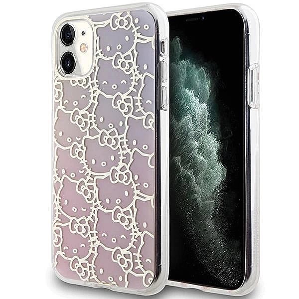 Etui Hello Kitty Iml Gradient Electrop Crowded Kitty Head na iPhone 11