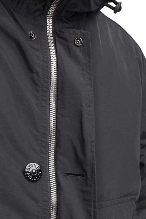 Парка STONE ISLAND 70222 Long Jacket Black SI0146-BK
