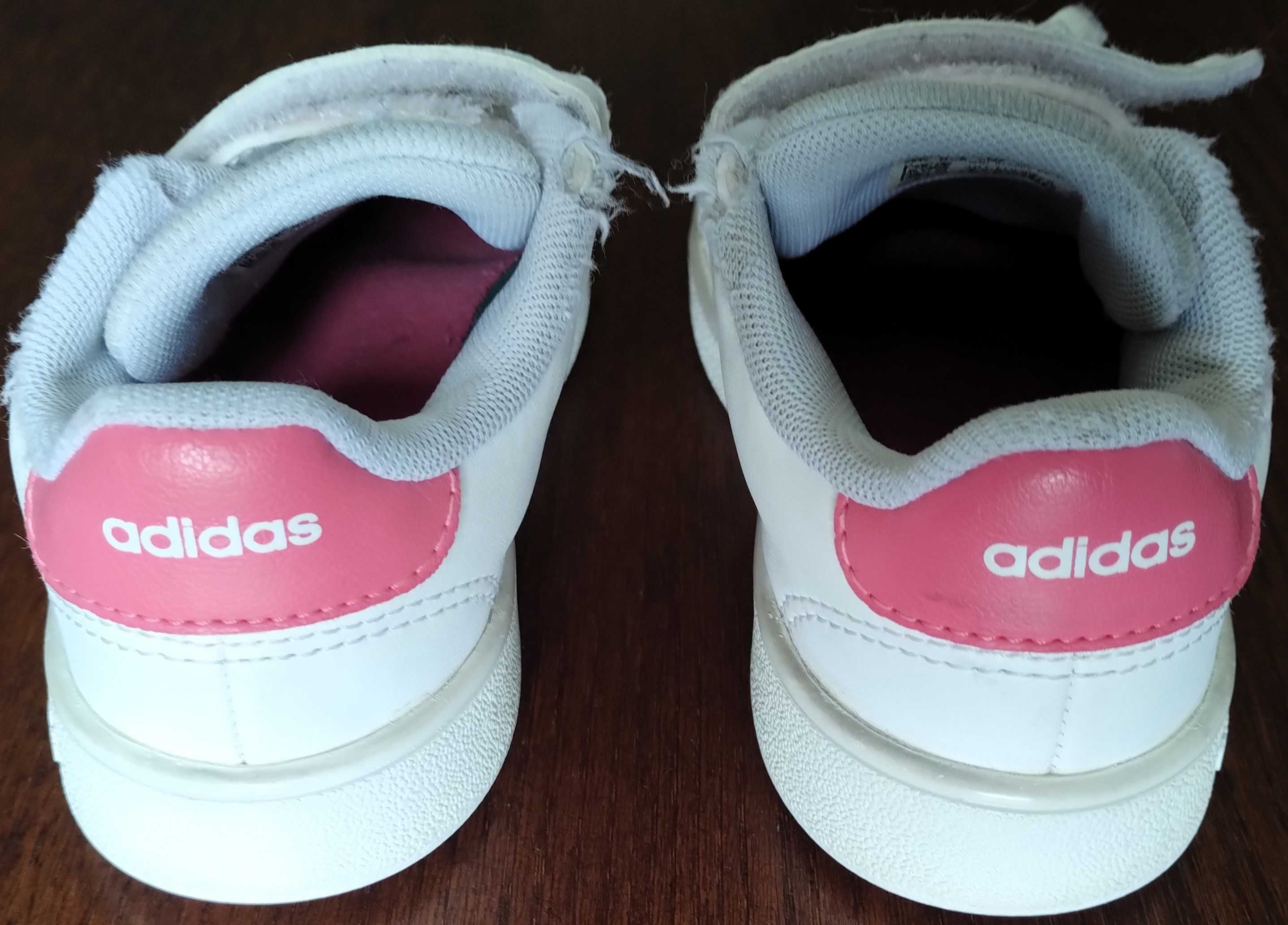 Tenis Adidas Menina Tamanho 26 Cor de Rosa