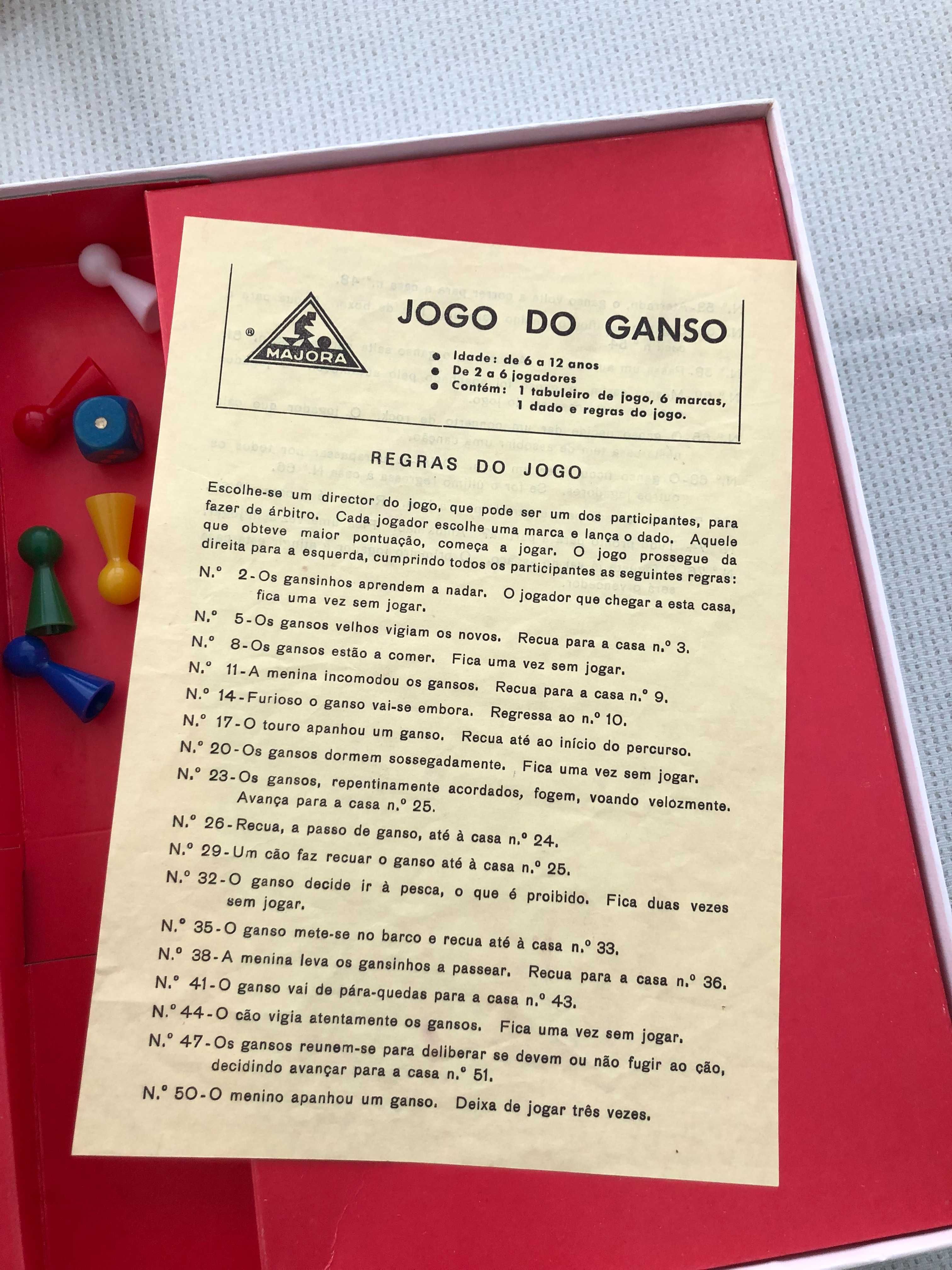 Jogo de tabuleiro - JOGO DO GANSO