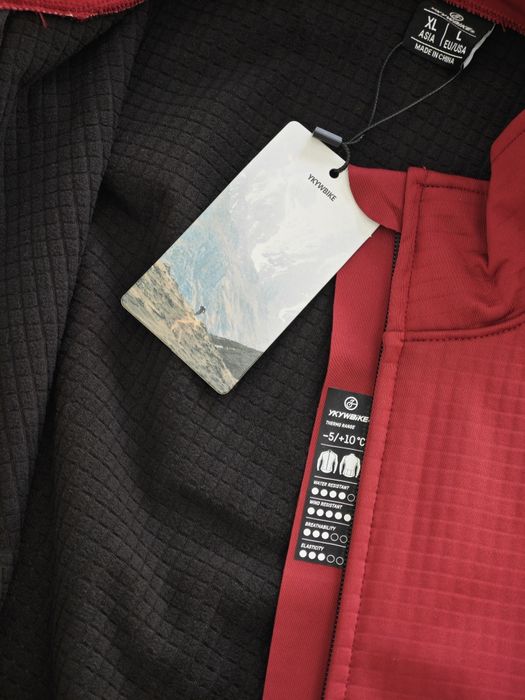 Kurtka rowerowa zimowa Ykyw Bike XL nowa softshell