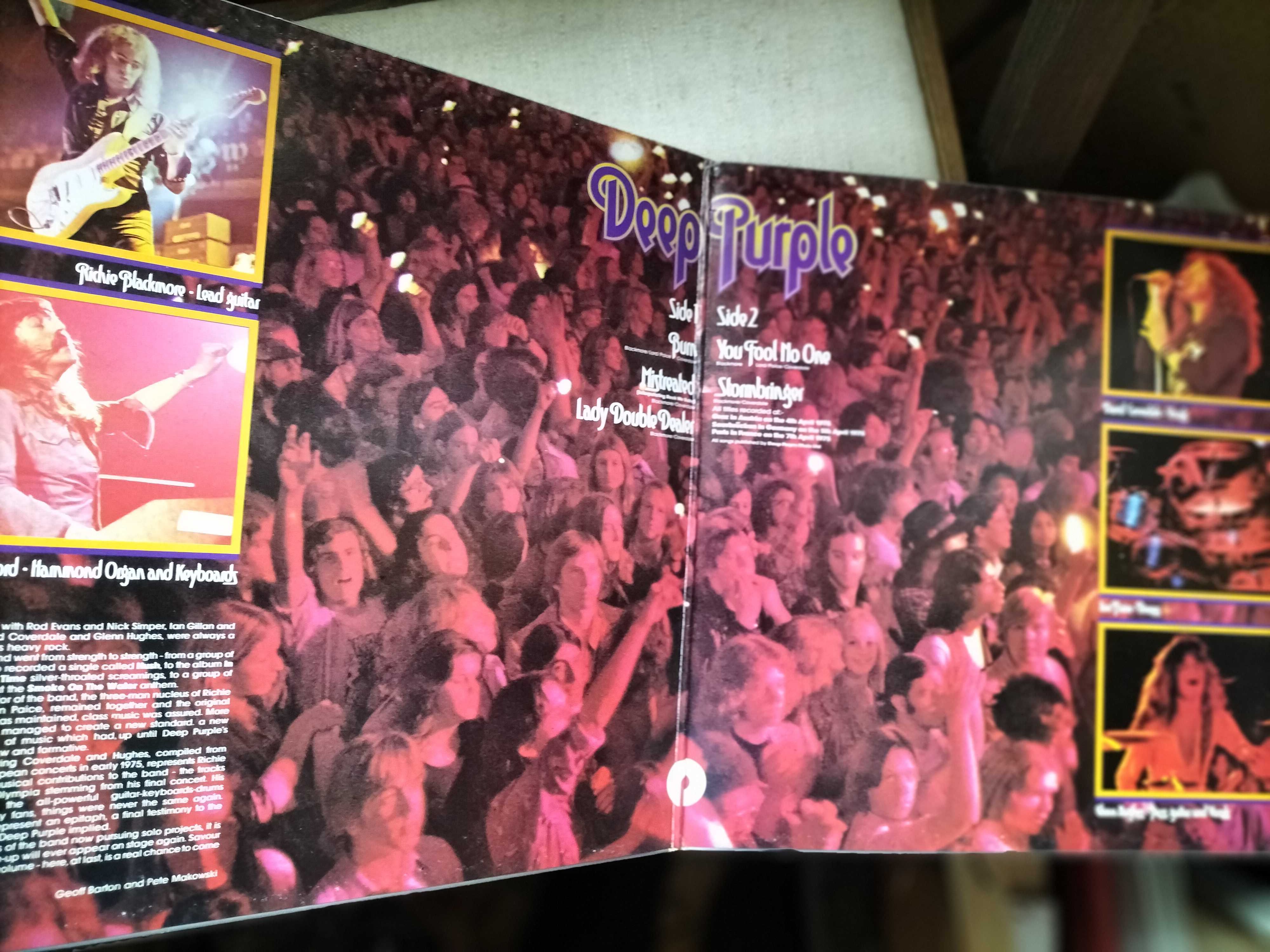 Winyl Deep Purple  " Made in Europe  "  near mint
