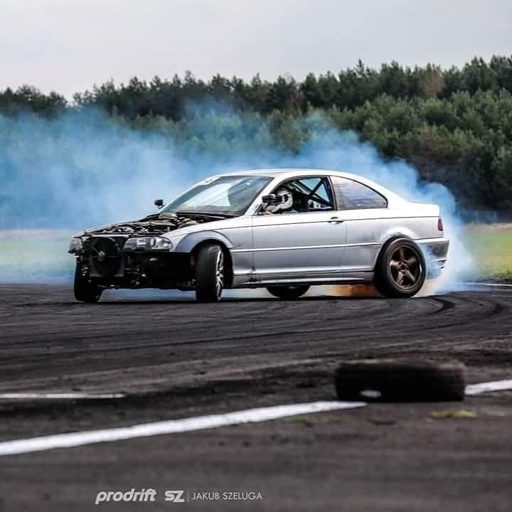 BMW E46 4.0 V8 kompresor drift