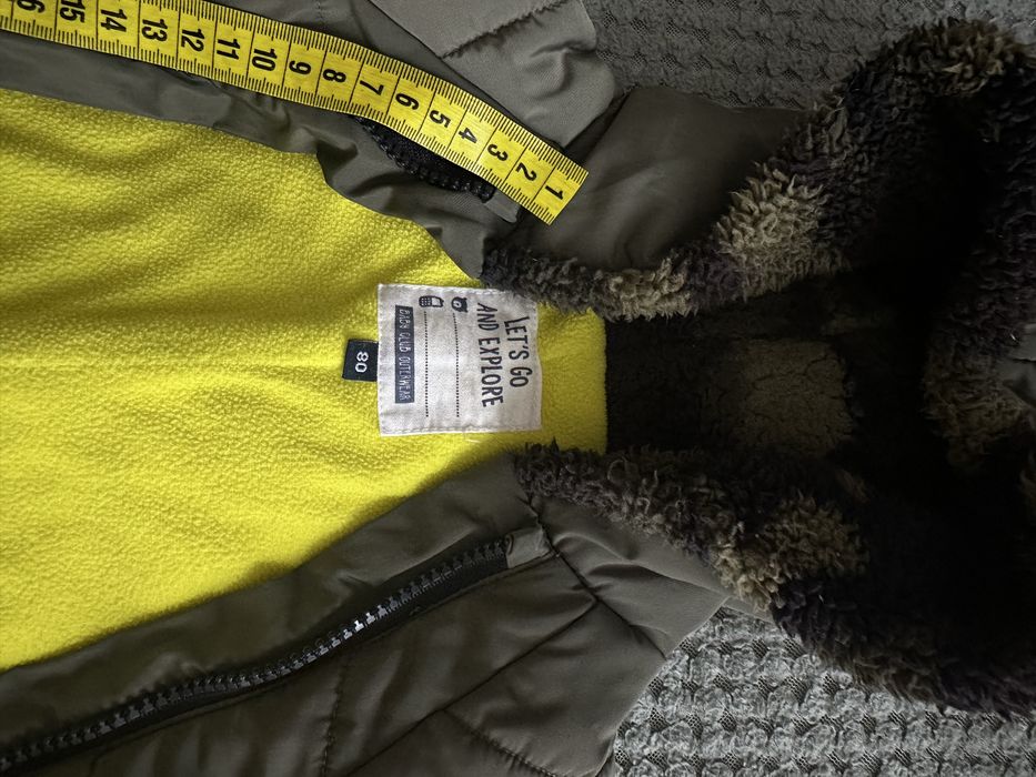 Зимовий комбінезон ріст 80 см