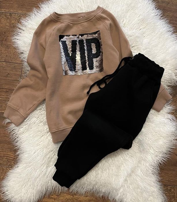 Детский костюм тёплый свитшот штаны стиль zara